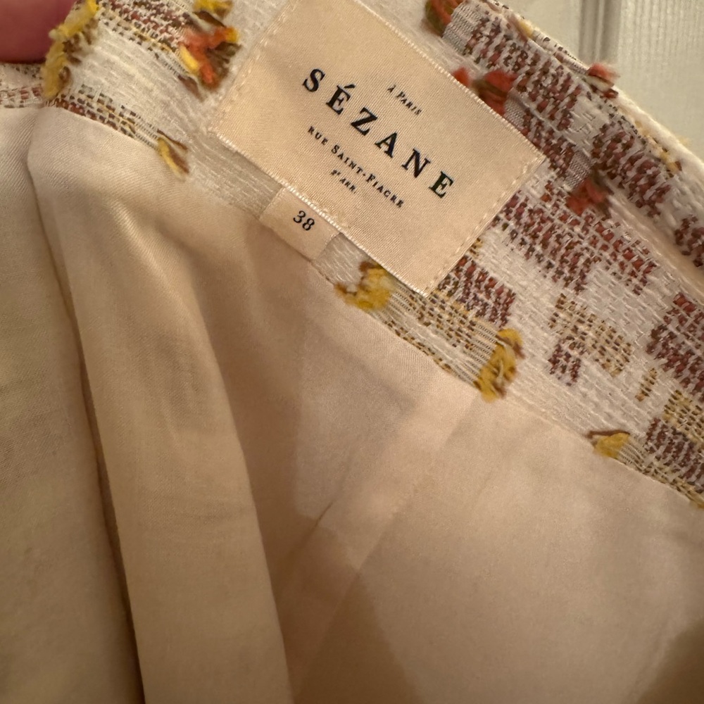 Sezane Felicia Skirt and Heidi Blouse Sezane-  fitted woven - Picture 7 of 10
